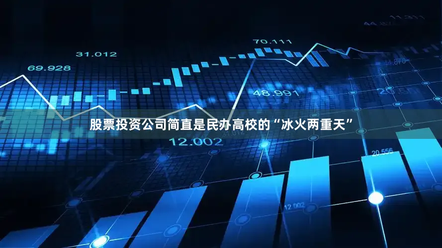 股票投资公司简直是民办高校的“冰火两重天”